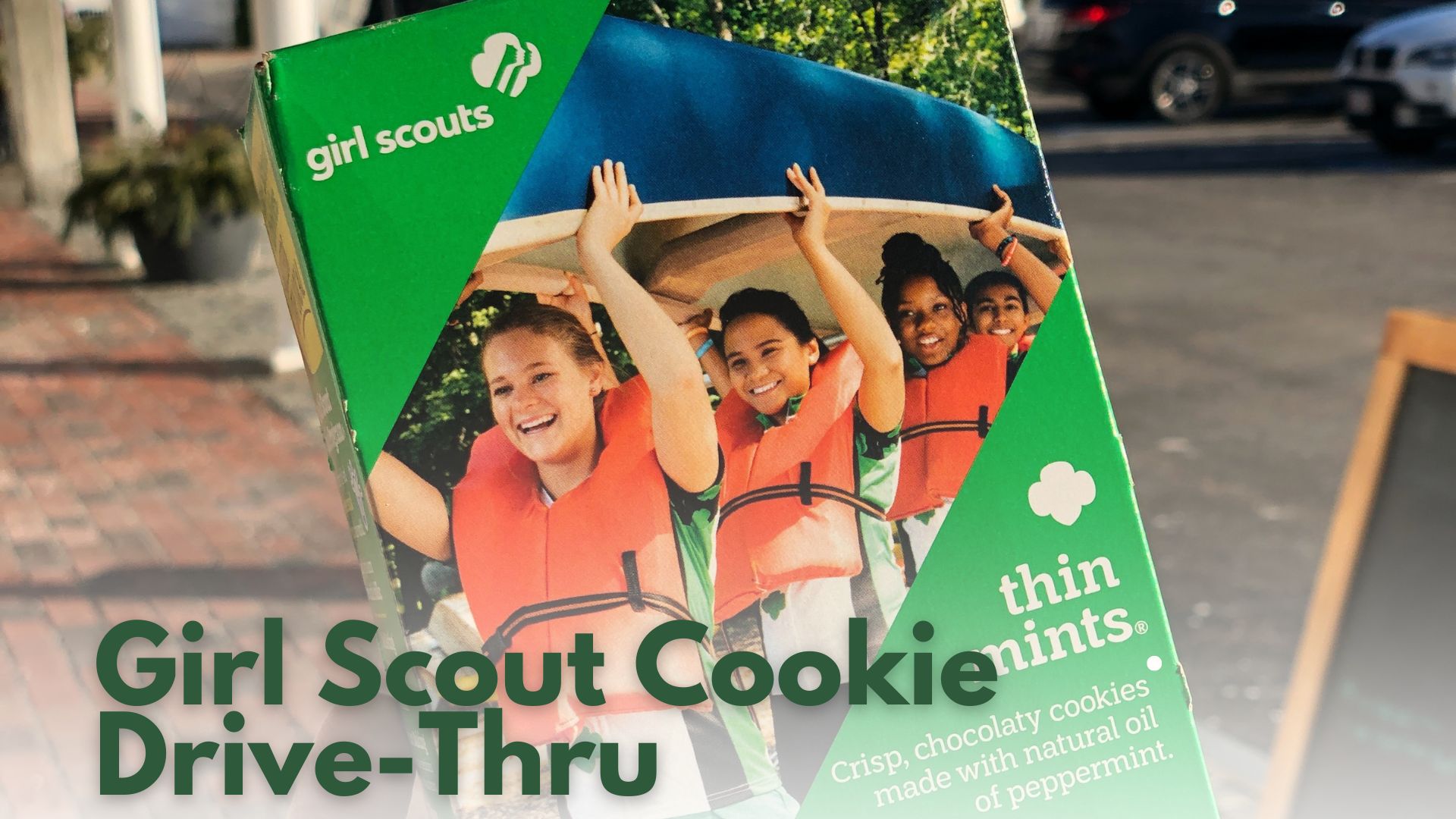 Girl Scout Cookie Drive Thru